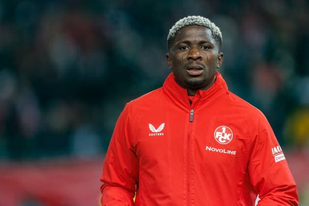 Afeez Aremu (1.FC Kaiserslautern) 1. FC Kaiserslautern vs Hertha BSC Berlin, Fussball, 2. Bundesliga, 12.Spieltag, Saison 2025 2026, 08.11.2025 1. FC Kaiserslautern vs Hertha BSC Berlin, Fussball, 2. Bundesliga, 12.Spieltag, Saison 2025 2026, 08.11.2025 Copyright: xEibner-Pressefoto AlexanderxNeisx EP_ANS