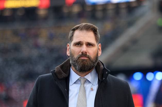 Sebastian Vollmer (ehemaliger Spieler der New England Patriots, TV-Experte) vor dem Spiel, GER, Indianapolis Colts vs. Atlanta Falcons, American Football, National Football League, Berlin Game 2025, Woche 10, Saison 2025, 09.11.2025, GER, Indianapolis Colts vs. Atlanta Falcons, American Football, National Football League, Berlin Game 2025, Woche 10, Saison 2025, 09.11.2025 Berlin Copyright: xEibner-Pressefoto JennixMaulx EP_JML