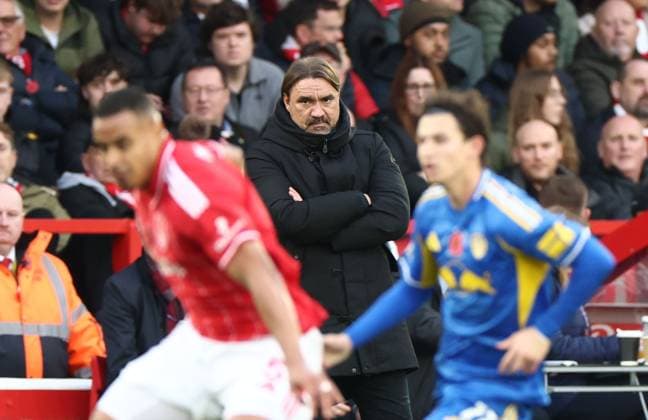 Daniel Farke Manager of Leeds United Nottingham Forest v Leeds United, Premier League, Football, City Ground, Nottingham, UK - 09 Nov 2025Nottingham City Ground United Kingdom EDITORIAL USE ONLY No use with unauthorised audio, video, data, fixture lists, club league logos or live services. Online in-match use limited to 120 images, no video emulation. No use in betting, games or single club league player publications. Copyright: xRyanxBrowne Shutterstockx 15702262cw