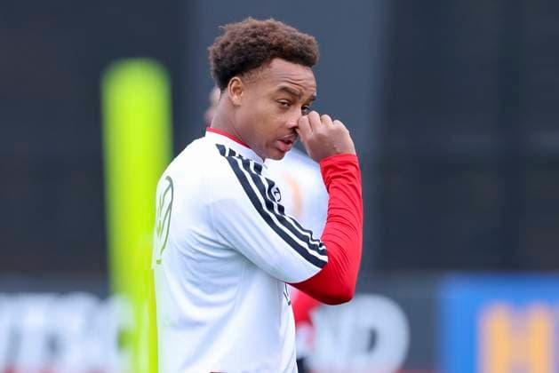 Assan Ouedraogo (Germany) schaut, , Training der deutschen Fussball Nationalmannschaft, Volkswagen Arena am 11. November 2025 in Wolfsburg, Deutschland. (Foto von Marco Steinbrenner DeFodi Images) Assan Ouedraogo (Germany) looks on, , Training der deutschen Fussball Nationalmannschaft, Volkswagen Arena, November 11, 2025 in Wolfsburg, Germany. (Photo by Marco Steinbrenner DeFodi Images) DFL regulations prohibit any use of photographs as image sequences and or quasi-video. Assan Ouedraogo Germany looks on, , Training der deutschen Fussball Nationalmannschaft, Volkswagen Arena am 11 November 2025 in Wolfsburg, Germany Photo by Marco Steinbrenner DeFodi Images Assan Ouedraogo Germany looks on, , Training der deutschen Fussball Nationalmannschaft, Volkswagen Arena, November 11, 2025 in Wolfsburg, Germany Photo by Marco Steinbrenner DeFodi Images DFL regulations prohibit any use of photographs as image sequences and or quasi video