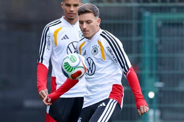 Said El Mala (Germany) kontrolliert den Ball, , Training der deutschen Fussball Nationalmannschaft, Volkswagen Arena am 11. November 2025 in Wolfsburg, Deutschland. (Foto von Marco Steinbrenner DeFodi Images) Said El Mala (Germany) controls the ball, , Training der deutschen Fussball Nationalmannschaft, Volkswagen Arena, November 11, 2025 in Wolfsburg, Germany. (Photo by Marco Steinbrenner DeFodi Images) DFL regulations prohibit any use of photographs as image sequences and or quasi-video. Said El Mala Germany controls the ball, , Training der deutschen Fussball Nationalmannschaft, Volkswagen Arena am 11 November 2025 in Wolfsburg, Germany Photo by Marco Steinbrenner DeFodi Images Said El Mala Germany controls the ball, , Training der deutschen Fussball Nationalmannschaft, Volkswagen Arena, November 11, 2025 in Wolfsburg, Germany Photo by Marco Steinbrenner DeFodi Images DFL regulations prohibit any use of photographs as image sequences and or quasi video