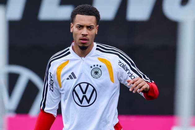 Felix Nmecha (Germany) schaut, , Training der deutschen Fussball Nationalmannschaft, Volkswagen Arena am 11. November 2025 in Wolfsburg, Deutschland. (Foto von Marco Steinbrenner DeFodi Images) Felix Nmecha (Germany) looks on, , Training der deutschen Fussball Nationalmannschaft, Volkswagen Arena, November 11, 2025 in Wolfsburg, Germany. (Photo by Marco Steinbrenner DeFodi Images) DFL regulations prohibit any use of photographs as image sequences and or quasi-video. Felix Nmecha Germany looks on, , Training der deutschen Fussball Nationalmannschaft, Volkswagen Arena am 11 November 2025 in Wolfsburg, Germany Photo by Marco Steinbrenner DeFodi Images Felix Nmecha Germany looks on, , Training der deutschen Fussball Nationalmannschaft, Volkswagen Arena, November 11, 2025 in Wolfsburg, Germany Photo by Marco Steinbrenner DeFodi Images DFL regulations prohibit any use of photographs as image sequences and or quasi video