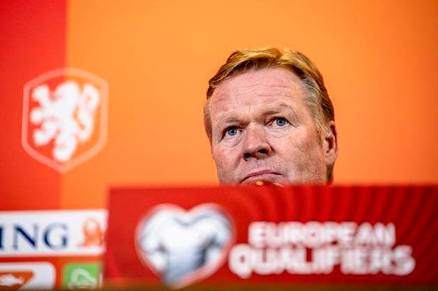 Netherlands coach Ronald Koeman, during the match FOOTBALL - EUROPEAN QUALIFIERS - press conference, PK, Pressekonferenz NETHERLANDS at the PGE Narodowy (National Stadium) for the FIFA World Cup, WM, Weltmeisterschaft, Fussball 2026 UEFA Qualifiers - Group G - Press Conference Netherlands season 2025-2026 in WARSAW, Poland on 13 november 2025, (photo by Stefan Koops EYE4images DeFodi Images) Netherlands coach Ronald Koeman, during the match FOOTBALL EUROPEAN QUALIFIERS PRESS CONFERENCE NETHERLANDS at the PGE Narodowy National Stadium for the FIFA World Cup 2026 UEFA Qualifiers Group G Press Conference Netherlands season 2025 2026 in WARSAW, Poland on 13 november 2025, photo by Stefan Koops EYE4images DeFodi Images