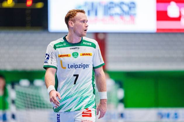 Tomas Piroch (SC DHfK Leipzig, 07) GER, GWD Minden vs. SC DHfK Leipzig, Handball, 1. Bundesliga, 12. Spieltag, Spielzeit 2025 2026, 14.11.2025 GER, GWD Minden vs. SC DHfK Leipzig, Handball, 1. Bundesliga, 12. Spieltag, Spielzeit 2025 2026, 14.11.2025 Luebbecke Copyright: xEibner-Pressefoto JanxRollingerx EP_JSK