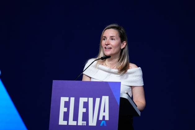 November 20, 2025, Las Rozas, Madrid, Spain: Reyes Bellver, Director of Women s Football RFEF, attends during the International Womenâ€⠢s Football Congress 2025 ELEVA at Ciudad del Futbol on November 20, 2025, in Las Rozas, Madrid, Spain. Las Rozas Spain - ZUMAa181 20251120_zaa_a181_028 Copyright: xDennisxAgyemanx