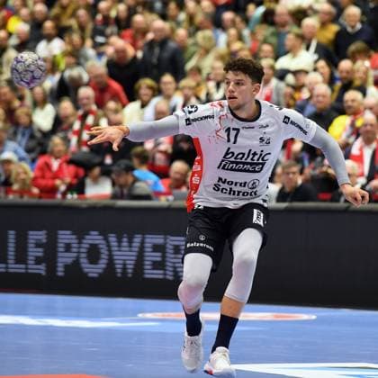 Marko Grgic (SG Flensburg-Handewitt 17) , GER, MT Melsungen - SG Flensburg-Handewitt, Handball, 1. Bundesliga, 13. Spieltag, Saison 2025 2026, 21.11.2025, GER, MT Melsungen - SG Flensburg-Handewitt, Handball, 1. Bundesliga, 13. Spieltag, Saison 2025 2026, 21.11.2025 Kassel Copyright: xEibner-Pressefotox xRolandxSippelx EP_RSL