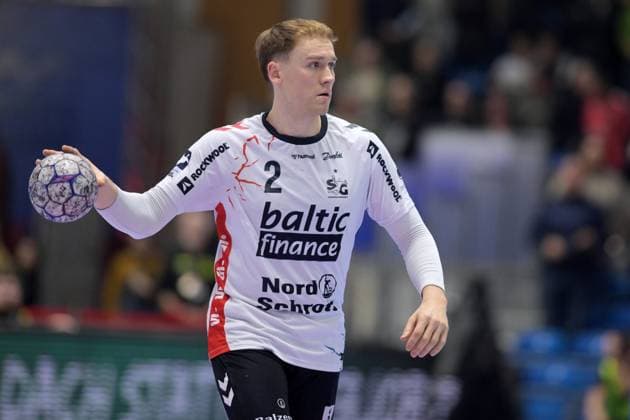 Simon Pytlick (SG Flensburg-Handewitt 2) , GER, MT Melsungen - SG Flensburg-Handewitt, Handball, 1. Bundesliga, 13. Spieltag, Saison 2025 2026, 21.11.2025, GER, MT Melsungen - SG Flensburg-Handewitt, Handball, 1. Bundesliga, 13. Spieltag, Saison 2025 2026, 21.11.2025 Kassel Copyright: xEibner-Pressefotox xRolandxSippelx EP_RSL
