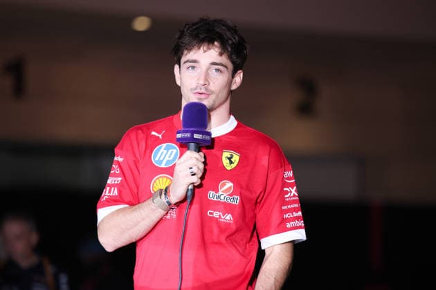 Charles Leclerc (Scuderia Ferrari HP, 16) , QAT, Formel 1 Weltmeisterschaft, Qatar Grand Prix, Doha, Lusail, Lusail International Circuit, Media Day, 27.11.2025 QTR, Formel 1 Weltmeisterschaft, Qatar Grand Prix, Doha, Lusail, Lusail International Circuit, Media Day, 27.11.2025 Doha Copyright: xEibner-Pressefoto AnnikaxGrafx EP_AGF