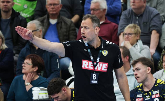 Maik Machulla, Trainer Rhein-Neckar Loewen, GER, HSG Wetzlar vs. Rhein-Neckar Loewen, 1. Handball-Bundesliga, 14. Spieltag, Saison 2025-2026, 27.11.2025 GER, HSG Wetzlar vs. Rhein-Neckar Loewen, 1. Handball-Bundesliga, 14. Spieltag, Saison 2025-2026, 27.11.2025 Wetzlar Copyright: xEibner-Pressefoto JoergxNiebergax EP_JNL