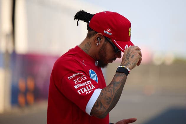 Lewis Hamilton (Scuderia Ferrari HP, 44), QAT, Formel 1 Weltmeisterschaft, Qatar Grand Prix, Doha, Lusail, Lusail International Circuit, Friday, 28.11.2025 QTR, Formel 1 Weltmeisterschaft, Qatar Grand Prix, Doha, Lusail, Lusail International Circuit, Friday, 28.11.2025 Doha Copyright: xEibner-Pressefoto AnnikaxGrafx EP_AGF