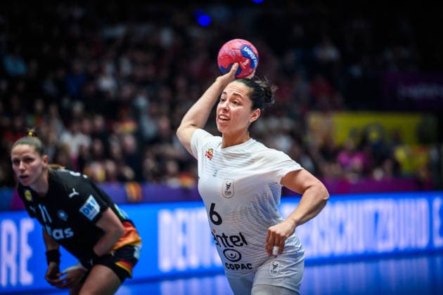 Leticia Schinca Granero (Uruguay, 06) GER, Uruguay - Deutschland, Handball Weltmeisterschaft, Vorrunde, Gruppe C, 28.11.2025 GER, Uruguay - Deutschland, Handball Weltmeisterschaft, Vorrunde, Gruppe C, 28.11.2025 Stuttgart Copyright: xSandyxDinkelackerx EP_SDR