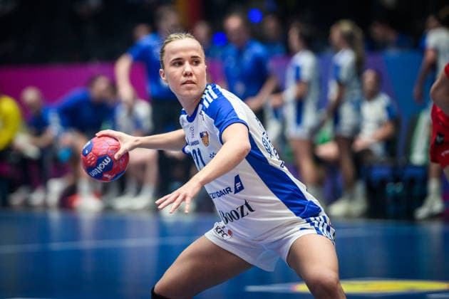 Sandra Erlingsdottir (Island, 21) GER, Serbien - Island, Handball Weltmeisterschaft, Vorrunde, Gruppe C, 28.11.2025 GER, Serbien - Island, Handball Weltmeisterschaft, Vorrunde, Gruppe C, 28.11.2025 Stuttgart Copyright: xSandyxDinkelackerx EP_SDR