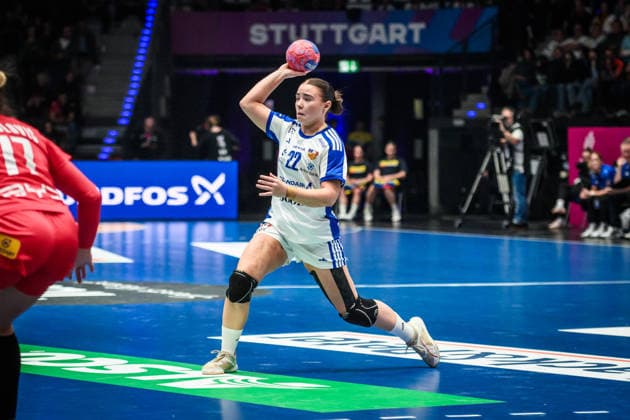 Elin Rosa Magnusdottir (Island, 22) GER, Serbien - Island, Handball Weltmeisterschaft, Vorrunde, Gruppe C, 28.11.2025 GER, Serbien - Island, Handball Weltmeisterschaft, Vorrunde, Gruppe C, 28.11.2025 Stuttgart Copyright: xSandyxDinkelackerx EP_SDR