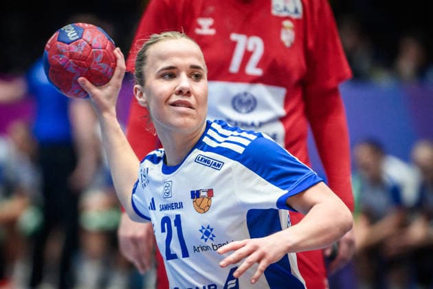 (Island, 21) - Sieben-Meter GER, Serbien - Island, Handball Weltmeisterschaft, Vorrunde, Gruppe C, 28.11.2025 GER, Serbien - Island, Handball Weltmeisterschaft, Vorrunde, Gruppe C, 28.11.2025 Stuttgart Copyright: xSandyxDinkelackerx EP_SDR