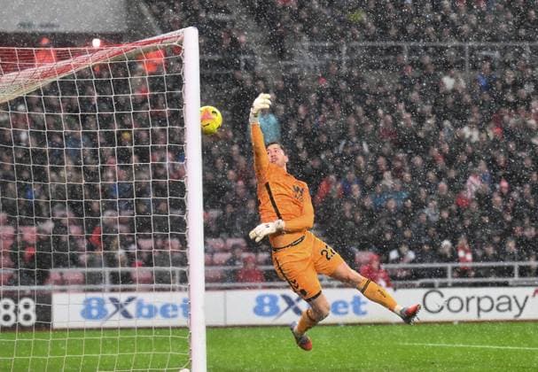 Robin Roefs of Sunderland fails to stop a shot from Tyler Adams of Bournemouth going in Sunderland v AFC Bournemouth, Premier League, Football, Stadium of Light, Sunderland, UK - 29 Nov 2025Sunderland Stadium of Light United Kingdom EDITORIAL USE ONLY No use with unauthorised audio, video, data, fixture lists, club league logos or live services. Online in-match use limited to 120 images, no video emulation. No use in betting, games or single club league player publications. Copyright: xRichardxLee Shutterstockx 15941576m