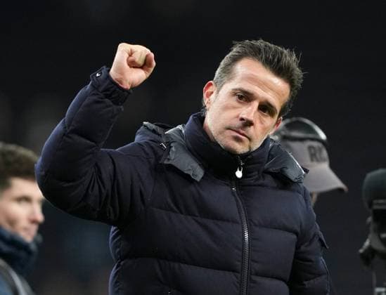 Fulham Manager Marco Silva celebrates at fulltime Tottenham Hotspur v Fulham, Premier League, Football, Tottenham Hotspur Stadium, London, UK - 29 Nov 2025London Tottenham Hotspur Stadium United Kingdom EDITORIAL USE ONLY No use with unauthorised audio, video, data, fixture lists, club league logos or live services. Online in-match use limited to 120 images, no video emulation. No use in betting, games or single club league player publications. Copyright: xJedxLeicester Shutterstockx 15941652bf