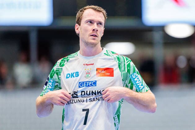 Felix Claar (SC Magdeburg, 07) GER, GWD Minden vs. SC Magdeburg, Handball, 1. Bundesliga, 14. Spieltag, Spielzeit 2025 2026, 29.11.2025 GER, GWD Minden vs. SC Magdeburg, Handball, 1. Bundesliga, 14. Spieltag, Spielzeit 2025 2026, 29.11.2025 Luebbecke Copyright: xEibner-Pressefoto JanxRollingerx EP_JSK