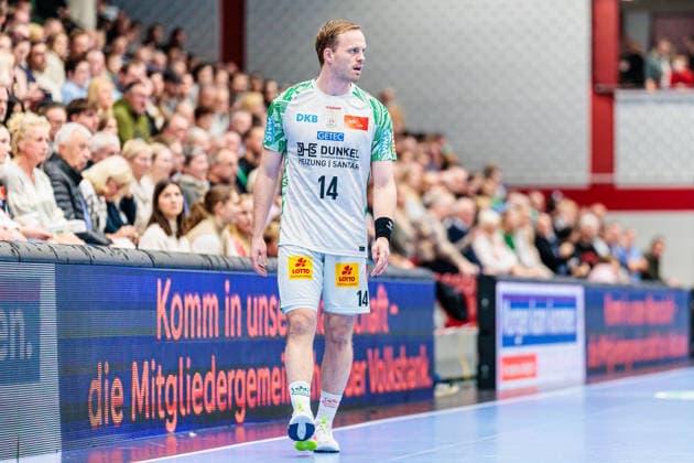 Omar Ingi Magnusson (SC Magdeburg, 14) GER, GWD Minden vs. SC Magdeburg, Handball, 1. Bundesliga, 14. Spieltag, Spielzeit 2025 2026, 29.11.2025 GER, GWD Minden vs. SC Magdeburg, Handball, 1. Bundesliga, 14. Spieltag, Spielzeit 2025 2026, 29.11.2025 Luebbecke Copyright: xEibner-Pressefoto JanxRollingerx EP_JSK
