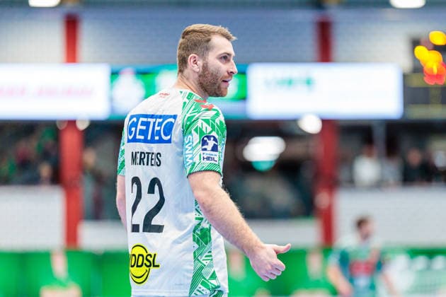 Lukas Mertens (SC Magdeburg, 22) GER, GWD Minden vs. SC Magdeburg, Handball, 1. Bundesliga, 14. Spieltag, Spielzeit 2025 2026, 29.11.2025 GER, GWD Minden vs. SC Magdeburg, Handball, 1. Bundesliga, 14. Spieltag, Spielzeit 2025 2026, 29.11.2025 Luebbecke Copyright: xEibner-Pressefoto JanxRollingerx EP_JSK