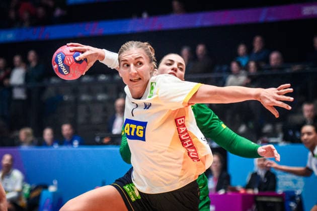 Linn Blohm (Schweden, 7) GER, Schweden - Brasilien, Handball Weltmeisterschaft, Vorrunde, Gruppe G, 01.12.2025 GER, Schweden - Brasilien, Handball Weltmeisterschaft, Vorrunde, Gruppe G, 01.12.2025 Stuttgart Copyright: xSandyxDinkelackerx EP_SDR