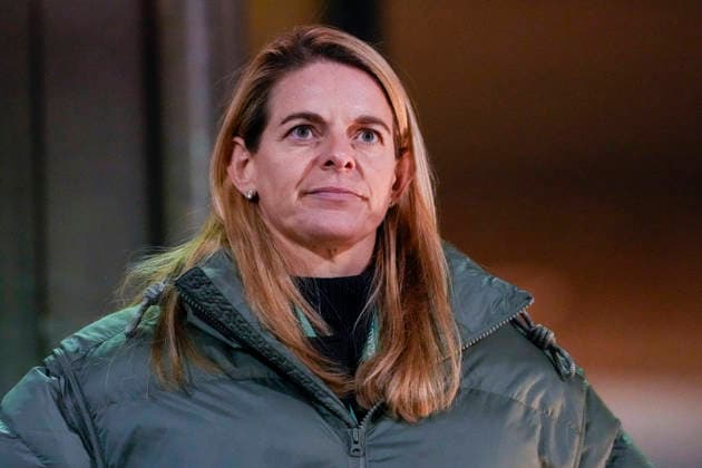 Nia Künzer (DFB-Sportdirektorin für den Frauenfußball), Einzelbild, Einzelfoto, Aktion, Action, 01.12.2025, Frankfurt am Main (Deutschland), Fussball, Länderspiel, U23-Frauen, Deutschland - Frankreich, DFB DFL REGULATIONS PROHIBIT ANY USE OF PHOTOGRAPHS AS IMAGE SEQUENCES AND OR QUASI-VIDEO.