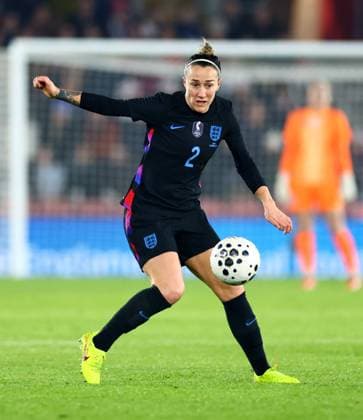 Lucy Bronze of England. England Women v Ghana Women, International Friendly, Länderspiel, Nationalmannschaft Football, St Mary s Stadium, Southampton, UK - 02 Dec 2025Southampton St Mary s Stadium United Kingdom EDITORIAL USE ONLY No use with unauthorised audio, video, data, fixture lists, club league logos or live services. Online in-match use limited to 120 images, no video emulation. No use in betting, games or single club league player publications. Copyright: xJamesxMarsh Shutterstockx 16005561bg