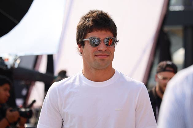Lance Stroll (Aston Martin Aramco Formula One Team, 18), ARE, Formel 1 Weltmeisterschaft, Abu Dhabi Grand Prix, Yas Marina Circuit, Media Day, 04.12.2025 ARE, Formel 1 Weltmeisterschaft, Abu Dhabi Grand Prix, Vereinigte Arabische Emirate, Yas Marina Circuit, 04.12.2025 Abu Dhabi Copyright: xEibner-Pressefoto AnnikaxGrafx EP_AGF