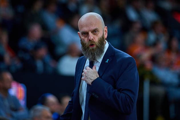 Portrait, Portraet, Freisteller von Massimiliano Cancellieri (Dolomiti Energia Trento, Head Coach) GER, ratiopharm ulm vs. Dolomiti Energia Trento, Basketball, 9. Spieltag, BKT EuroCup, Spielzeit 2025 2026, 04.12.2025 GER, ratiopharm ulm vs. Dolomiti Energia Trento, Basketball, 9. Spieltag, BKT EuroCup, Spielzeit 2025 2026, 04.12.2025 Neu-Ulm Copyright: xEibner-Pressefoto GeraldxOelze-dexStoppanyx EP_ODS