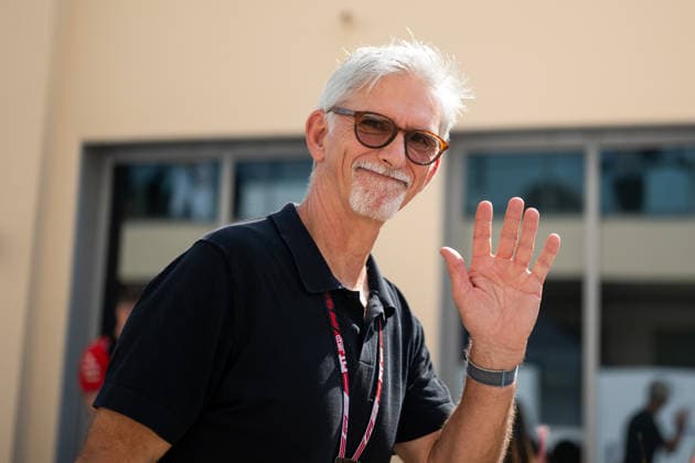 Damon Hill (Rennfahrer), UAE, Formel 1 Weltmeisterschaft, Abu Dhabi Grand Prix, Yas Marina Circuit, Rennen, 07.12.2025 UAE, Formel 1 Weltmeisterschaft, Abu Dhabi Grand Prix, Yas Marina Circuit, Rennen, 07.12.2025 Yas Marina Island Copyright: xEibner-Pressefoto Memmlerx EP_MMR