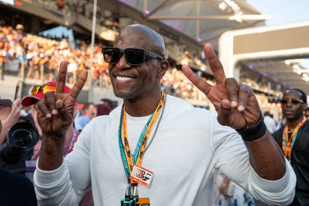 Terry Crews (Schauspieler), UAE, Formel 1 Weltmeisterschaft, Abu Dhabi Grand Prix, Yas Marina Circuit, Rennen, 07.12.2025 UAE, Formel 1 Weltmeisterschaft, Abu Dhabi Grand Prix, Yas Marina Circuit, Rennen, 07.12.2025 Yas Marina Island Copyright: xEibner-Pressefoto Memmlerx EP_MMR