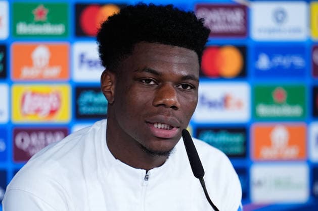 December 9, 2025, Valdebebas, Madrid, Spain: Aurelien Tchouameni of Real Madrid CF attends his press conference, PK, Pressekonferenz prior to their UEFA Champions League 2025 26 match against Manchester City at Ciudad Deportiva Real Madrid on December 09, 2025, in Valdebebas, Madrid, Spain. Valdebebas Spain - ZUMAa181 20251209_zaa_a181_001 Copyright: xDennisxAgyemanx