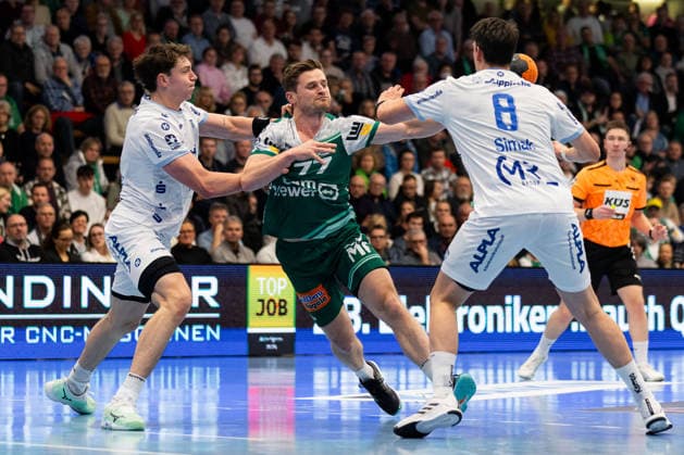 David SCHMIDT (FRISCH AUF! Goeppingen, 77) GER, FRISCH AUF! Goeppingen vs. TBV Lemgo, Handball, Bundesliga, 16. Spieltag, Spielzeit 2025 2026, 10.12.2025, GER, FRISCH AUF! Goeppingen vs. TBV Lemgo, Handball, Bundesliga, 16. Spieltag, Spielzeit 2025 2026, 10.12.2025, Goeppingen Copyright: xEibnerxPressefoto OliverxSchmidtx EP_OST