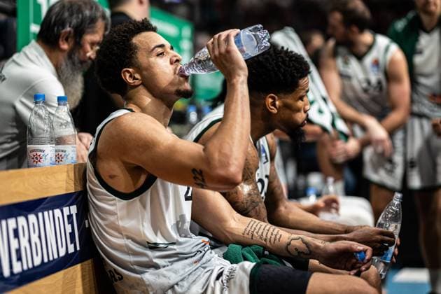 Nolan Adekunle (Gladiators Trier), Vet Concept Gladiators Trier vs Telekom Baskets Bonn, Basketball, easyCredit BBL, 10. Spieltag, Saison 2025 2026, 13.12.2025 Vet Concept Gladiators Trier vs Telekom Baskets Bonn, Basketball, easyCredit BBL, 10. Spieltag, Saison 2025 2026, 13.12.2025 Copyright: xEibner-Pressefoto AlexanderxNeisx EP_ANS