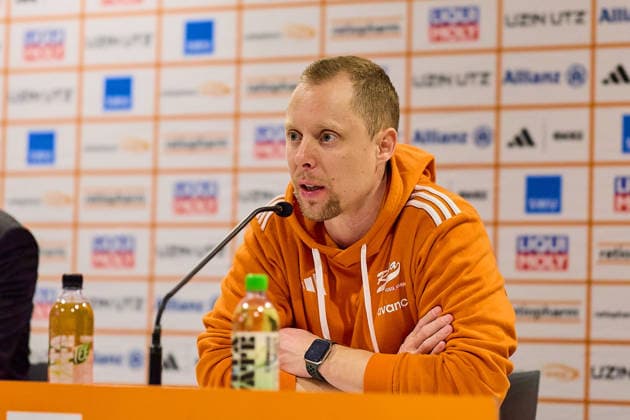 Christian Held (RASTA Vechta, Head Coach) in der Pressekonferenz, PK GER, ratiopharm ulm vs. RASTA Vechta, Basketball, 10. Spieltag, EasyCredit Bundesliga, Spielzeit 2025 2026, 13.12.2025 GER, ratiopharm ulm vs. RASTA Vechta, Basketball, 10. Spieltag, EasyCredit Bundesliga, Spielzeit 2025 2026, 13.12.2025 Neu-Ulm Copyright: xEibner-Pressefoto GeraldxOelze-dexStoppanyx EP_ODS