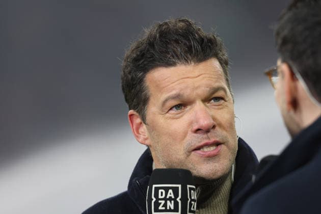 TV-Experte, Michael Ballack (DAZN) Porträt, Portrait, Fussball 1. BL FC Bayern München - 1. FSV Mainz 05 14.12.2025 Allianz Arena FOTO: Mladen Lackovic LakoPress