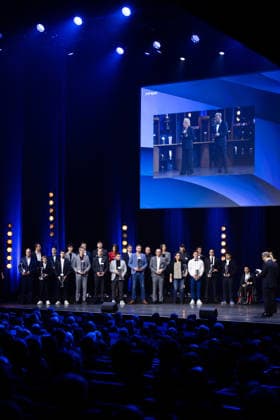FFSA - LES TROPHEES DU AUTOMOBILE 2025 Champions de France 2025 during Les Trophà es du Sport Automobile 2025 at Salle Pleyel, on December 18, 2025 in Paris, France - ParisFrance Copyright: xJULIENxDELFOSSEx