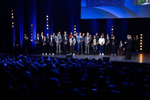 FFSA - LES TROPHEES DU AUTOMOBILE 2025 Champions de France 2025 during Les Trophà es du Sport Automobile 2025 at Salle Pleyel, on December 18, 2025 in Paris, France - ParisFrance Copyright: xJULIENxDELFOSSEx