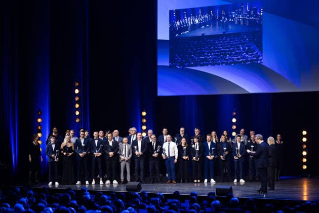 FFSA - LES TROPHEES DU AUTOMOBILE 2025 Champions de France en Circuit et en Rallye during Les Trophà es du Sport Automobile 2025 at Salle Pleyel, on December 18, 2025 in Paris, France - ParisFrance Copyright: xJULIENxDELFOSSEx