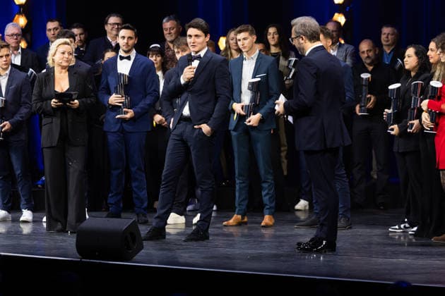 FFSA - LES TROPHEES DU AUTOMOBILE 2025 FOURMAUX Adrien, portrait during Les Trophà es du Sport Automobile 2025 at Salle Pleyel, on December 18, 2025 in Paris, France - ParisFrance Copyright: xJULIENxDELFOSSEx