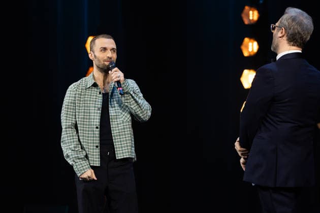 FFSA - LES TROPHEES DU AUTOMOBILE 2025 SQUEEZIE, Prix Special FFSA, GP Explorer, portrait during Les Trophà es du Sport Automobile 2025 at Salle Pleyel, on December 18, 2025 in Paris, France - ParisFrance Copyright: xJULIENxDELFOSSEx
