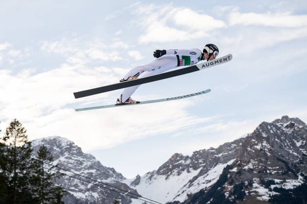 BAYER Ben (Deutschland), SUI, FIS Skisprung Weltcup Engelberg, Wettkampf Gross-Titlis-Schanze, Herren, Saison 2025 2026, 20.12.2025 SUI, FIS Skisprung Weltcup Engelberg, Wettkampf Gross-Titlis-Schanze, Herren, Saison 2025 2026, 20.12.2025 Engelberg Copyright: xEibner-Pressefoto Memmlerx EP_MMR