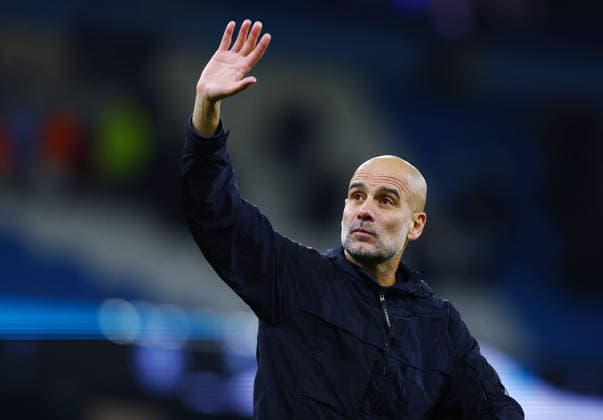 Manchester City manager Pep Guardiola waves to the fans at the end of the match Manchester City v West Ham United, Premier League, Football, Etihad Stadium, Manchester, UK - 20 Dec 2025Manchester Etihad Stadium United Kingdom EDITORIAL USE ONLY No use with unauthorised audio, video, data, fixture lists, club league logos or live services. Online in-match use limited to 120 images, no video emulation. No use in betting, games or single club league player publications. Copyright: xMattxWest Shutterstockx 16148949al