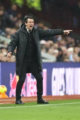 Unai Emery Manager of Aston Villa Aston Villa v Manchester United, ManU Premier League, Football, Villa Park, Birmingham, UK - 21 Dec 2025Birmingham Villa Park United Kingdom EDITORIAL USE ONLY No use with unauthorised audio, video, data, fixture lists, club league logos or live services. Online in-match use limited to 120 images, no video emulation. No use in betting, games or single club league player publications. Copyright: xRyanxBrowne Shutterstockx 16151365ay