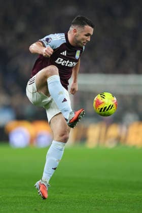Birmingham, England, 21st December 2025. John McGinn of Aston Villa during the Aston Villa vs Manchester United, ManU Premier League match at Villa Park, Birmingham. Picture credit should read: James Baylis Sportimage EDITORIAL USE ONLY. No use with unauthorised audio, video, data, fixture lists, club league logos or live services. Online in-match use limited to 120 images, no video emulation. No use in betting, games or single club league player publications. SPI_010_JB_ASTON_VILLA_MANUTD SPI-4388-0010
