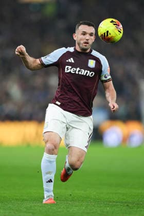 Birmingham, England, 21st December 2025. John McGinn of Aston Villa during the Aston Villa vs Manchester United, ManU Premier League match at Villa Park, Birmingham. Picture credit should read: James Baylis Sportimage EDITORIAL USE ONLY. No use with unauthorised audio, video, data, fixture lists, club league logos or live services. Online in-match use limited to 120 images, no video emulation. No use in betting, games or single club league player publications. SPI_015_JB_ASTON_VILLA_MANUTD SPI-4388-0015