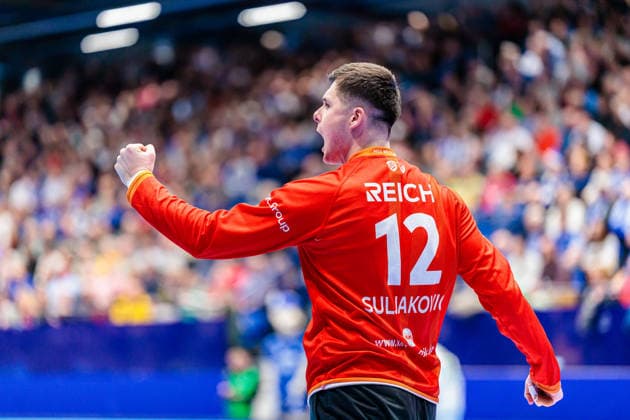 Anadin Suljakovic (HSG Wetzlar, 12) jubelt freut sich GER, TBV Lemgo Lippe vs. HSG Wetzlar, Handball, 1. Bundesliga, 19. Spieltag, Spielzeit 2025 2026, 26.12.2025 GER, TBV Lemgo Lippe vs. HSG Wetzlar, Handball, 1. Bundesliga, 19. Spieltag, Spielzeit 2025 2026, 26.12.2025 Lemgo Copyright: xEibner-Pressefoto JanxRollingerx EP_JSK