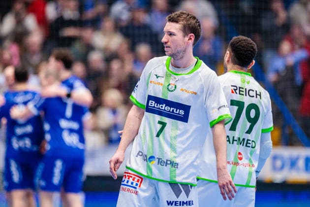 Dominik Mappes (HSG Wetzlar, 07) ist enttaeuscht traurig nach 28:25 Niederlage GER, TBV Lemgo Lippe vs. HSG Wetzlar, Handball, 1. Bundesliga, 19. Spieltag, Spielzeit 2025 2026, 26.12.2025 GER, TBV Lemgo Lippe vs. HSG Wetzlar, Handball, 1. Bundesliga, 19. Spieltag, Spielzeit 2025 2026, 26.12.2025 Lemgo Copyright: xEibner-Pressefoto JanxRollingerx EP_JSK