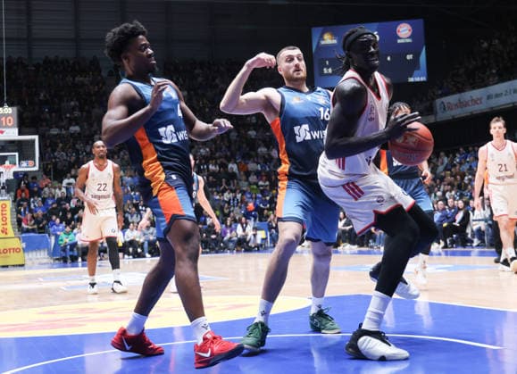 David McCormack (Bayern Muenchen 33), GER, Frankfurt Skyliners vs. FC Bayern Muenchen, Basketball-Bundesliga, easyCredit BBL, 12. Spieltag, Saison 2025-26, 26.12.2025, GER, Frankfurt Skyliners vs. FC Bayern Muenchen, Basketball-Bundesliga, easyCredit BBL, 12. Spieltag, Saison 2025-26, 26.12.2025, Koeln Copyright: xEibner-Pressefoto JoergxNiebergax EP_JNL
