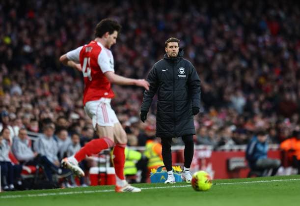 Fabian Hurzeler manager of Brighton & Hove Albion Arsenal v Brighton and Hove Albion, Premier League, Football, Emirates Stadium, London, UK - 27 Dec 2025London Emirates Stadium United Kingdom EDITORIAL USE ONLY No use with unauthorised audio, video, data, fixture lists, club league logos or live services. Online in-match use limited to 120 images, no video emulation. No use in betting, games or single club league player publications. Copyright: xMichaelxZemanek Shutterstockx 16213159l
