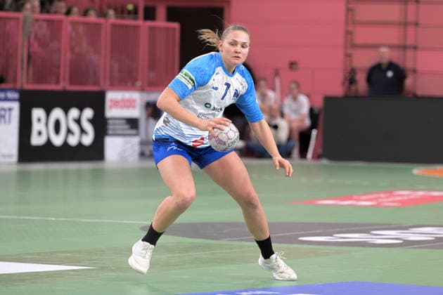 Angunn Gudmestad Union Neckarsulm, 07) TusSies Metzingen vs. Sport-Union Neckarsulm, Handball, Alsco HBF, 9.Ligaspieltag, Saison 2025 2026, 27.12.2025 TusSies Metzingen vs. Sport-Union Neckarsulm, Handball, Alsco HBF, 9.Ligaspieltag, Saison 2025 2026, 27.12.2025 Tuebingen Copyright: xEibner-Pressefoto TobiasxBaurx EP_TBR